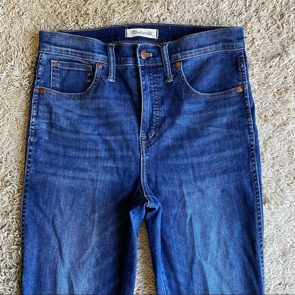 Madewell 10" High Rise Denim Skinny Jeans - Picture 4 of 9